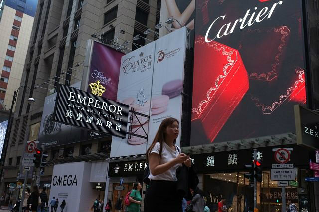 World's most expensive shopping street is in Hong Kong
